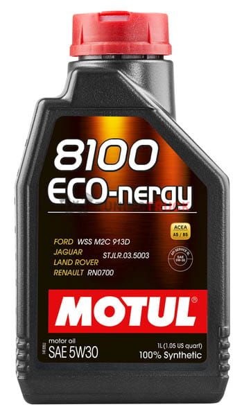 1 л MOTUL 8100 ECO-NERGY 5W-30 энергосберегающее масло для бензиновых и дизельных двигателей