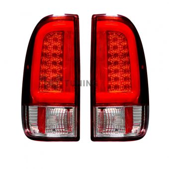 Ford Superduty F250HD/350/450/550 08-16 OLED TAIL LIGHTS - Red Lens