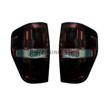 Ford F150 & RAPTOR 09-14 OLED TAIL LIGHTS - Dark Red Smoked Lens