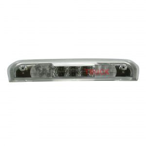 Dodge 02-08 RAM 1500 & 03-09 RAM 2500/3500 - Red LED 3rd Brake Light Kit w/ White LED Cargo Lights - Clear Lens
