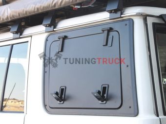Toyota Land Cruiser 70 Gullwing Window / Left Hand Side Aluminium - by Front Runner