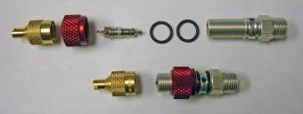 Комплект клапанов дефлятора (4) с манометром