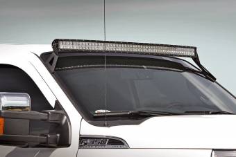 Кронштейн для изогнутой LED балки 54'' над лобовым стеклом Ford Excursion 4WD/2WD 2000-05