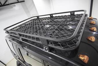 Универсальный экспедиционный багажник BMS Yukon для УАЗ Патриот, кунг Tundra DC, полимерное покрытие