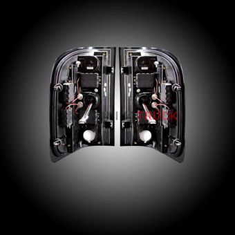 Chevy Silverado 07-13 Single-Wheel & 07-14 Dually & GMC Sierra 07-14 (Dually Only) 2nd GEN Body Style OLED TAIL LIGHTS - Red Lens