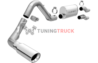 Magnaflow 15000 | Ford F150 | 3.7.5.0,6.2 | Extended Cab/Crew Cab | Stainless Cat-Back Single Exit Performance Exhaust System