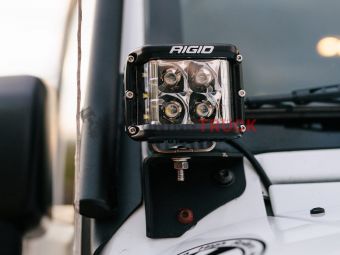 Фара RIGID D-SS серия, водительский свет 10 диодов (1 шт.) 26131 