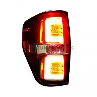 Ford F150 & RAPTOR 09-14 OLED TAIL LIGHTS - Dark Red Smoked Lens